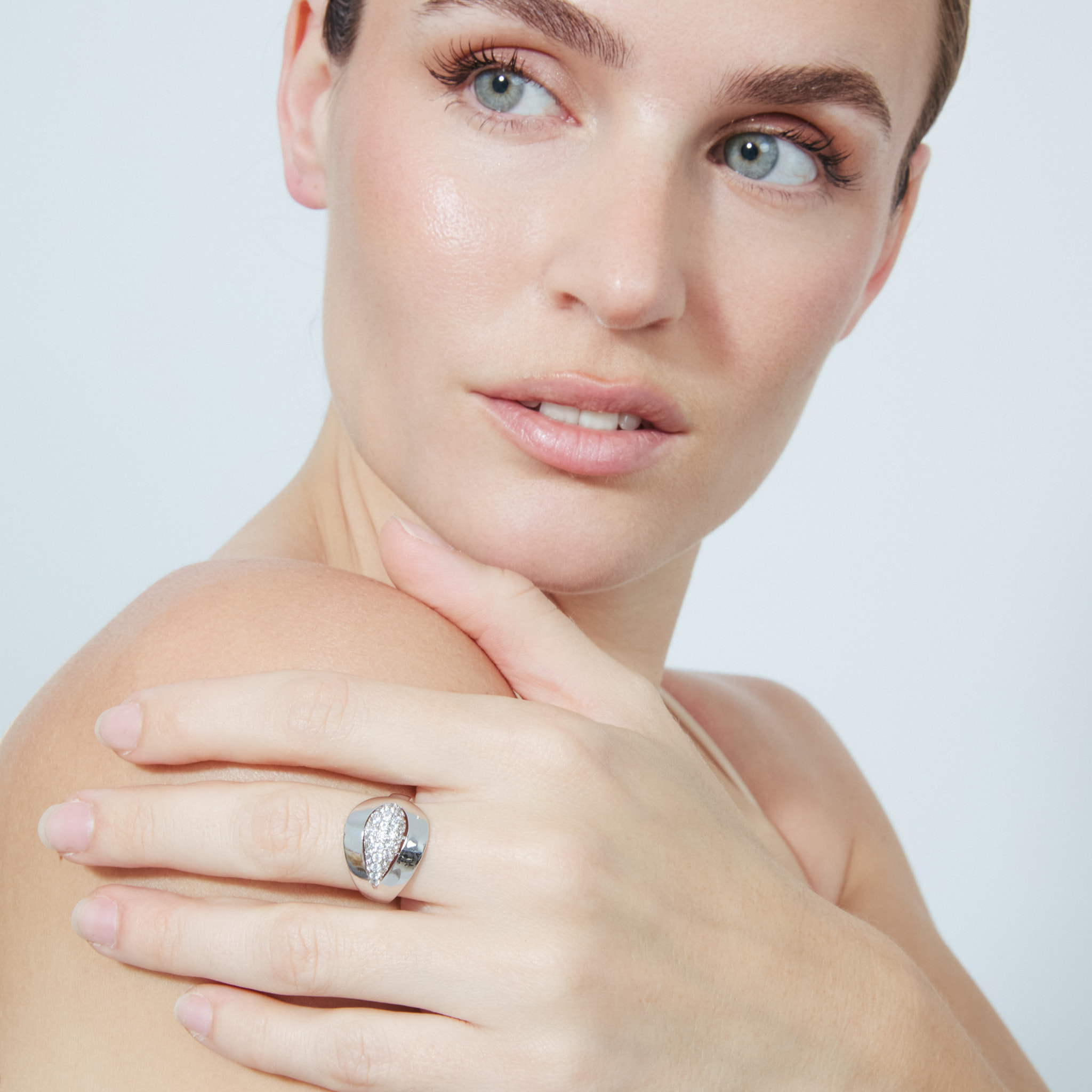 Anillo Rongrim acabado plata