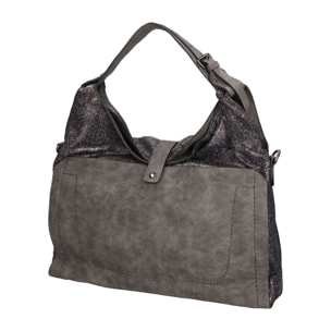 Borsa a spalla  da donna In Vera pelle Made in Italy 44x34x10 cm