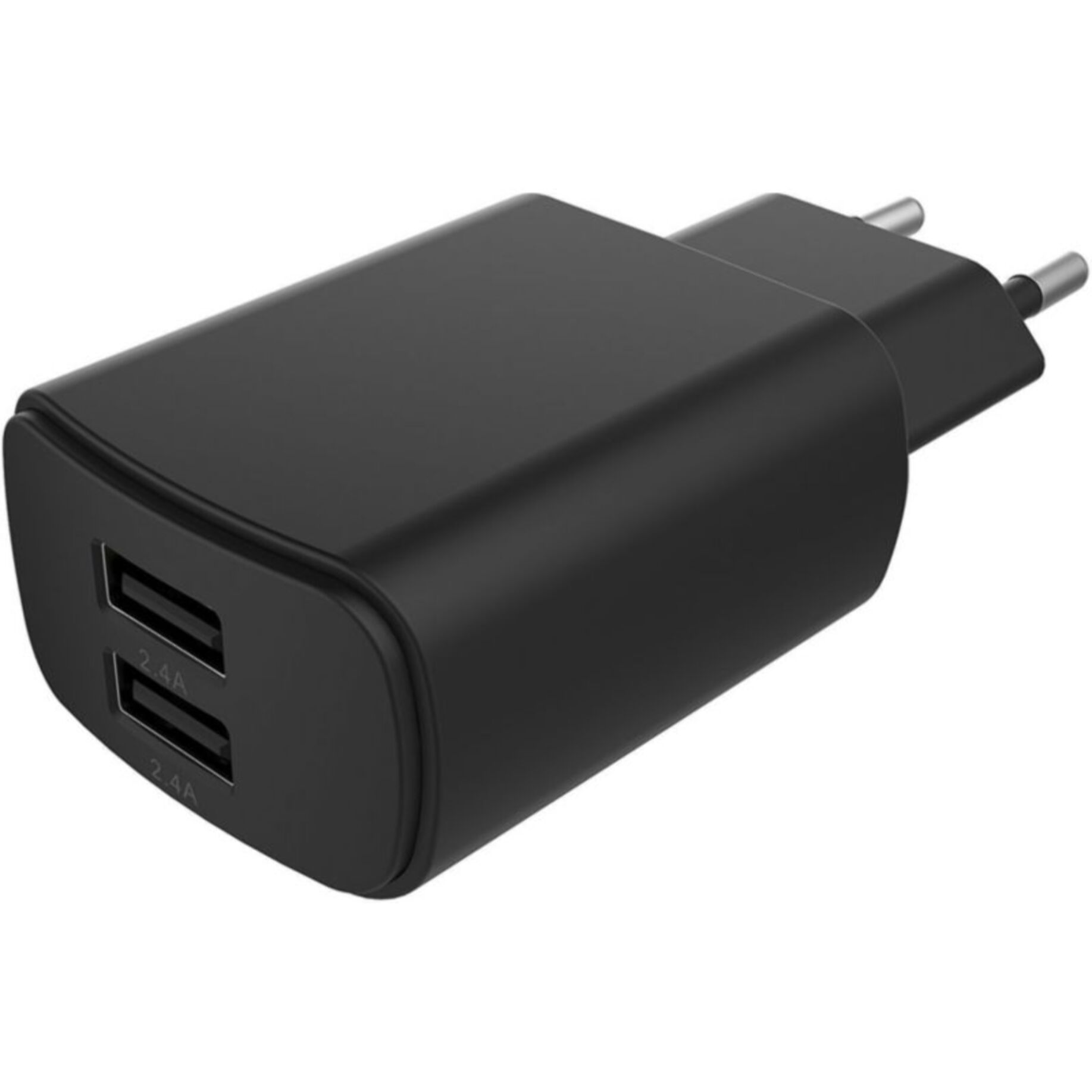 Chargeur ESSENTIELB 24W 2 USB-A noir