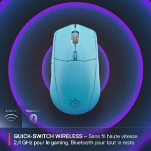 Souris Gamer Sans Fil STEELSERIES Rival 3 WL Gen 2 Aqua