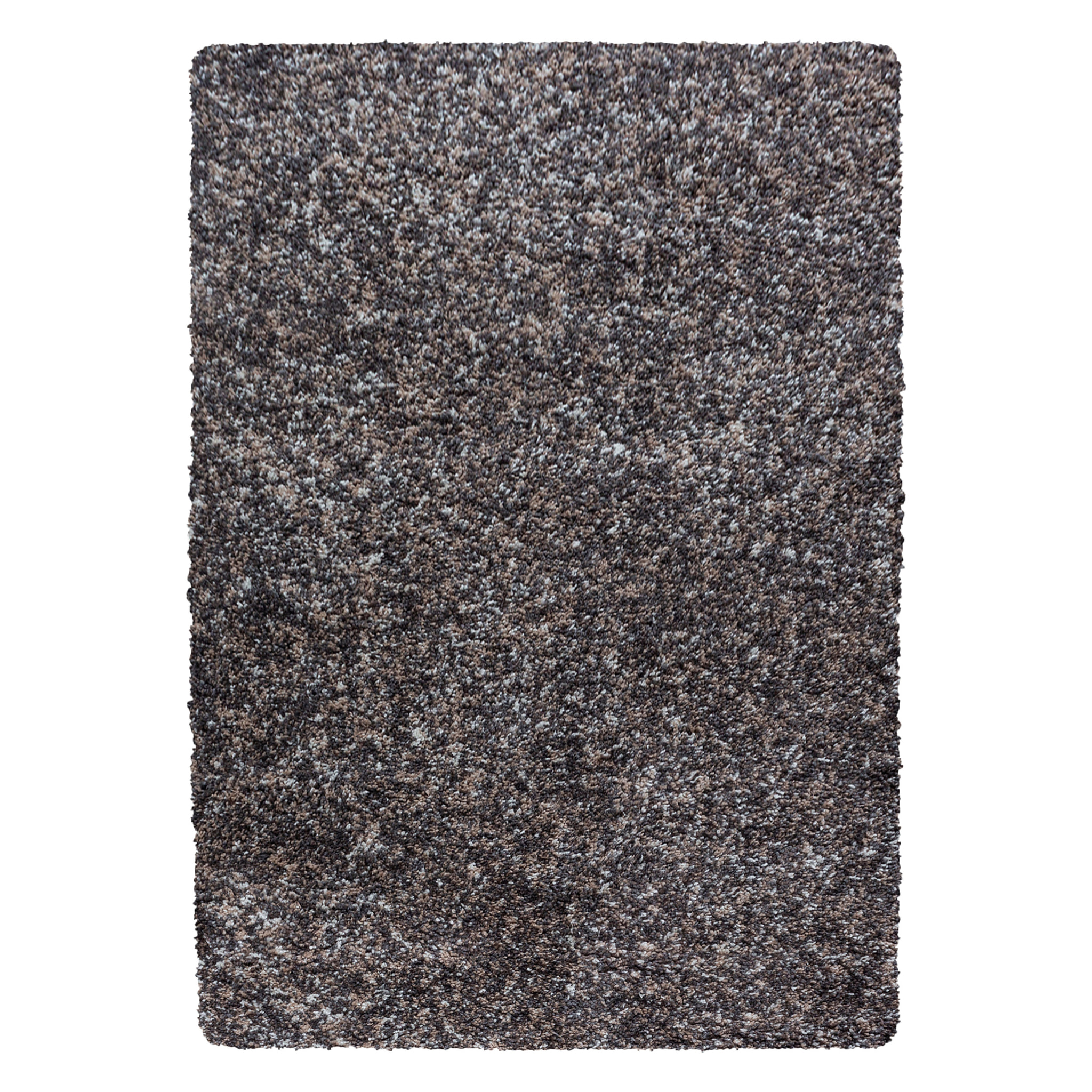 ENJOY - Tapis shaggy à poils longs taupe