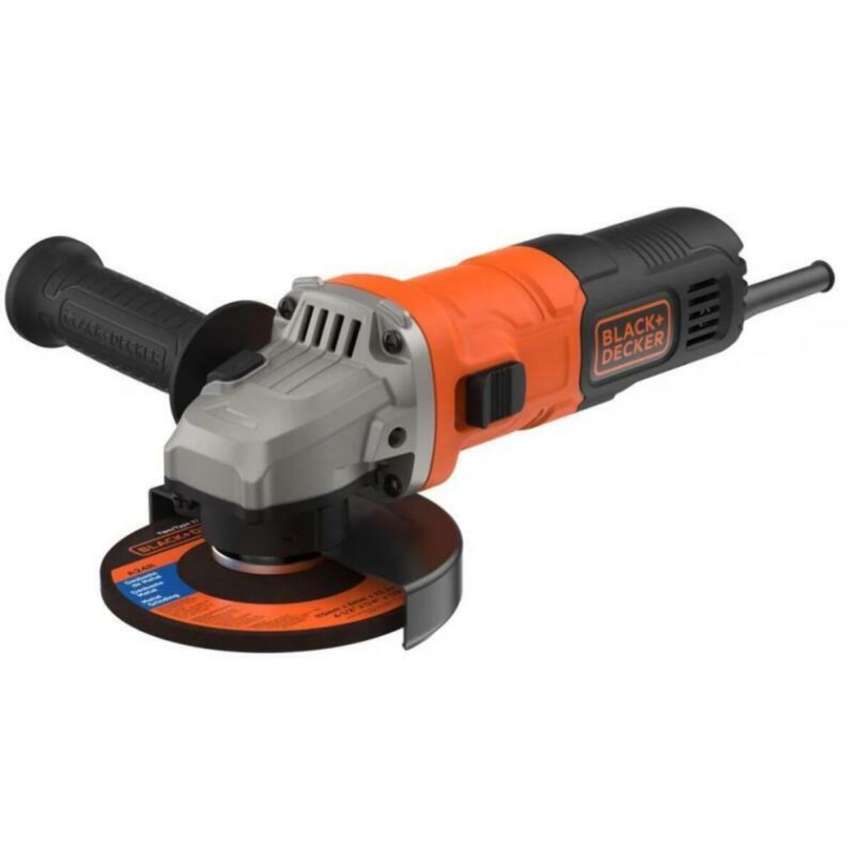 Meuleuse d'angle filaire 850 W Ø 125 mm - BLACK+DECKER - ADBEG125-QS