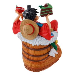 One Piece Petitrama Dx Mini Statua Logbox Re Birth Vol. 1 11 Cm Megahouse