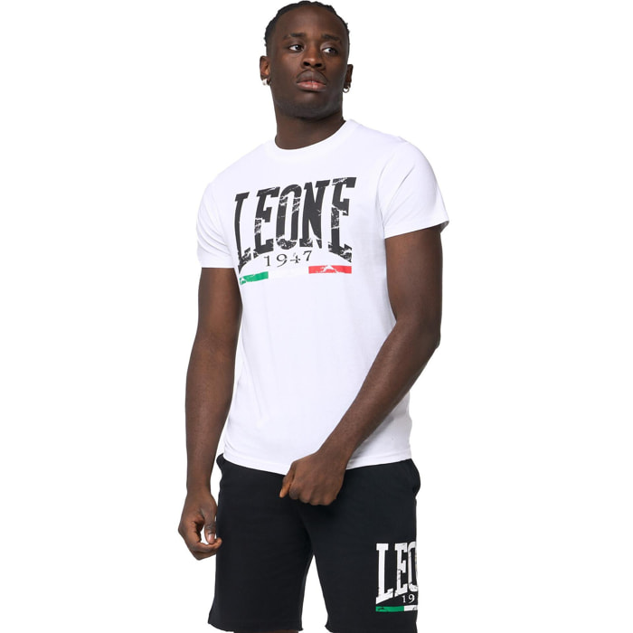 Completo set da uomo composto da t-shirt e pantaloncini vintage Leone Basic