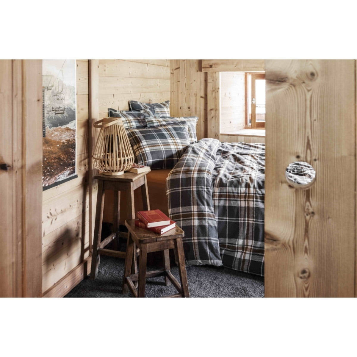 Housse de couette "Félix" toutes dimensions Flanelle de Coton - Housse de couette