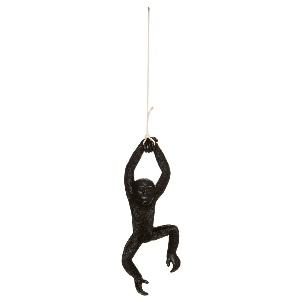 Singe suspendu Gaspard H.39,5cm résine