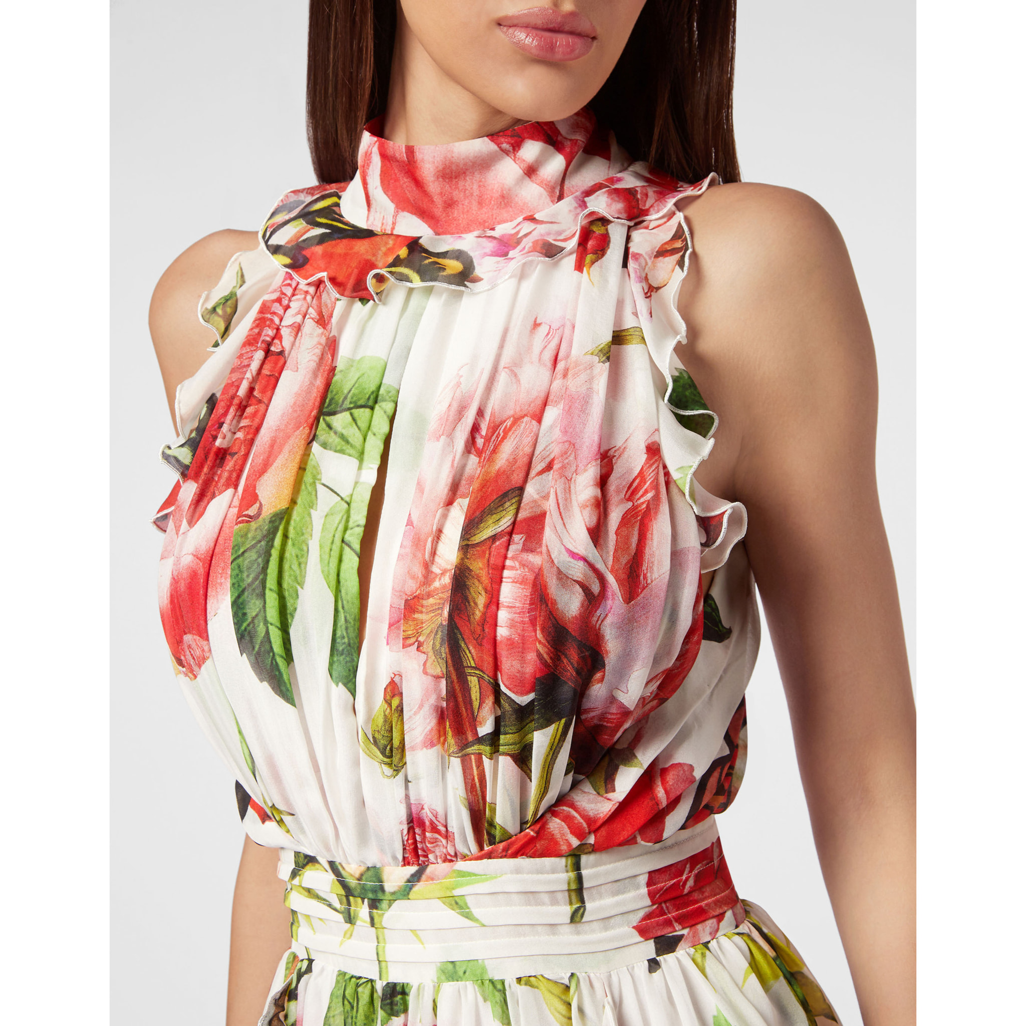 PHILIPP PLEIN Vestido largo LOVE