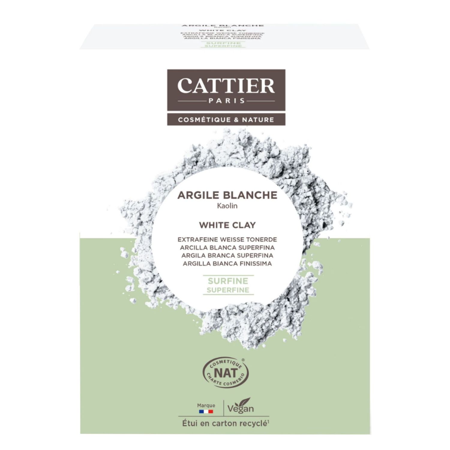 Argile Blanche Surfine - Multiples Usages 200 g