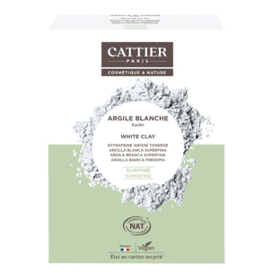Argile Blanche Surfine - Multiples Usages 200 g