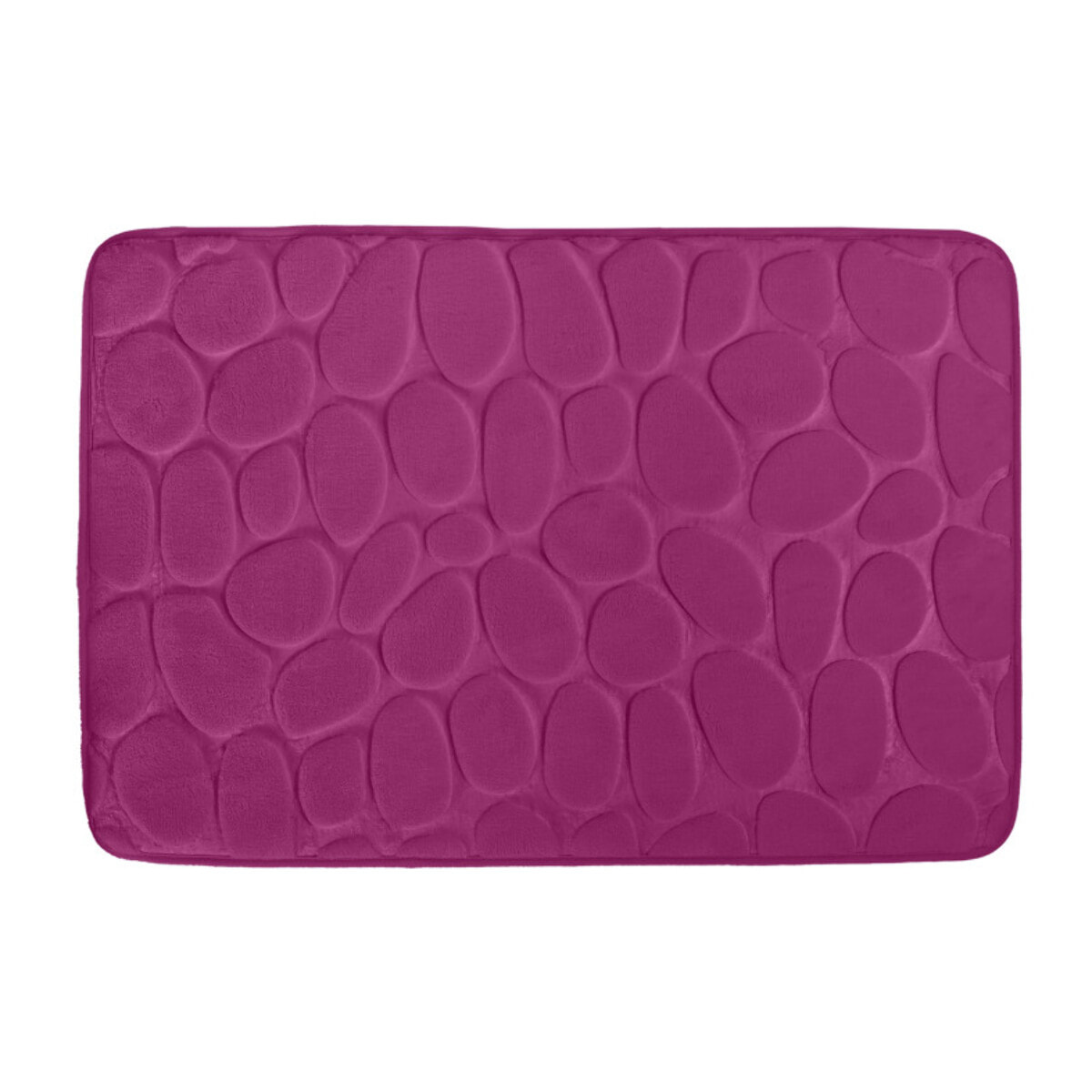 Tapis de bain Microfibre PEBBLE Violet MSV