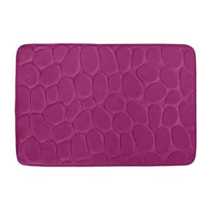 Tapis de bain Microfibre PEBBLE Violet MSV