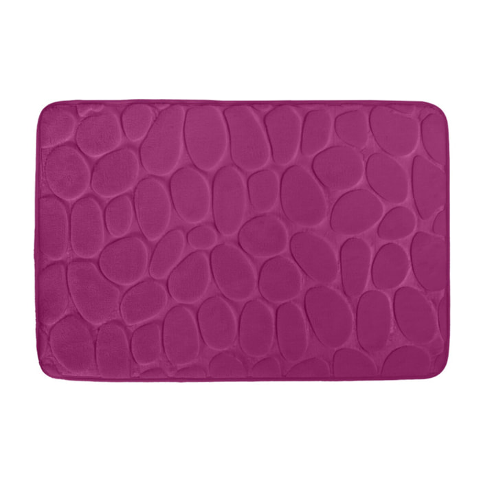Tapis de bain Microfibre PEBBLE Violet MSV