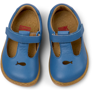 Bailarinas - CAMPER Peu Cami Twins - Azul - Cuero liso