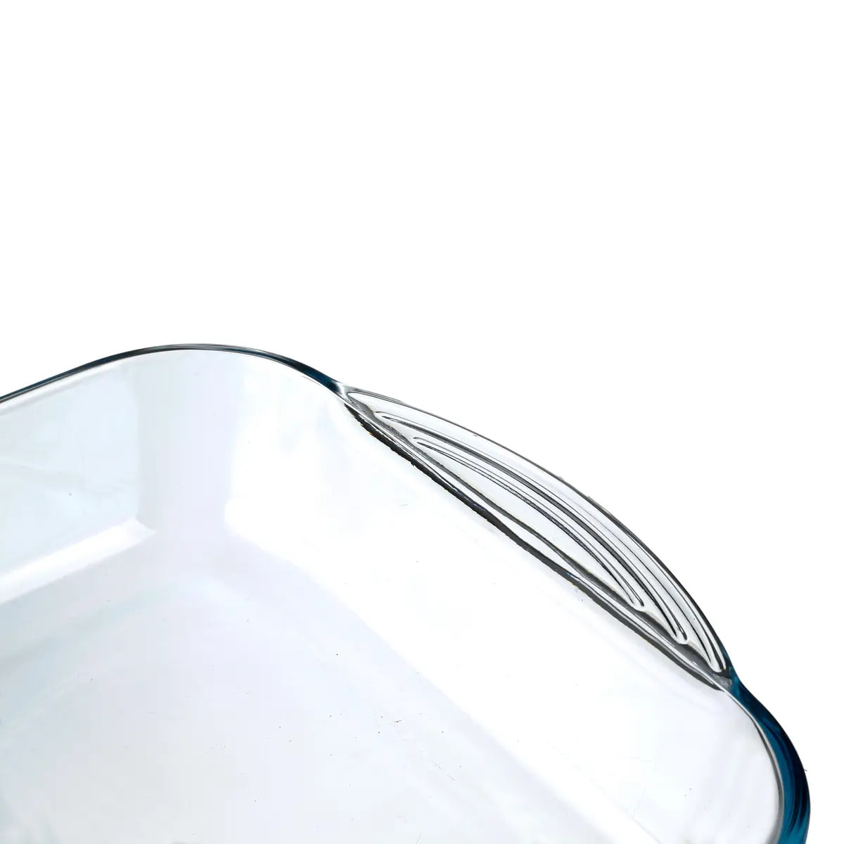 Plat rectangulaire en verre 40x25x6cm