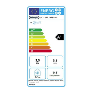 Climatiseur DELONGHI PAC EX93 EXTREME