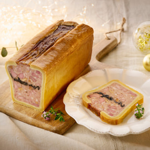 Pâté croute chapon trompettes de la mort - 1,9kg - France