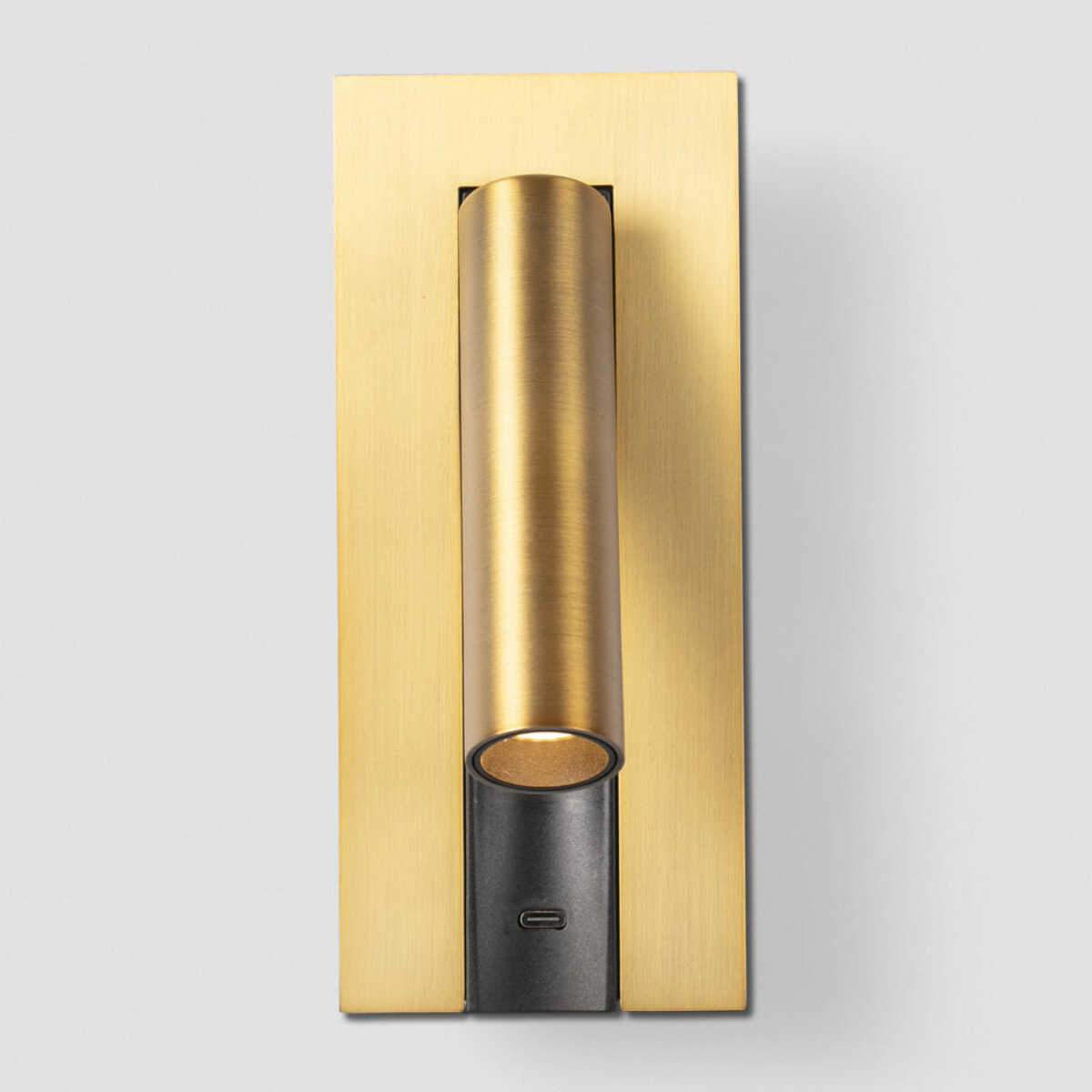 GABO USB C Lampada da parete lettore bronzo