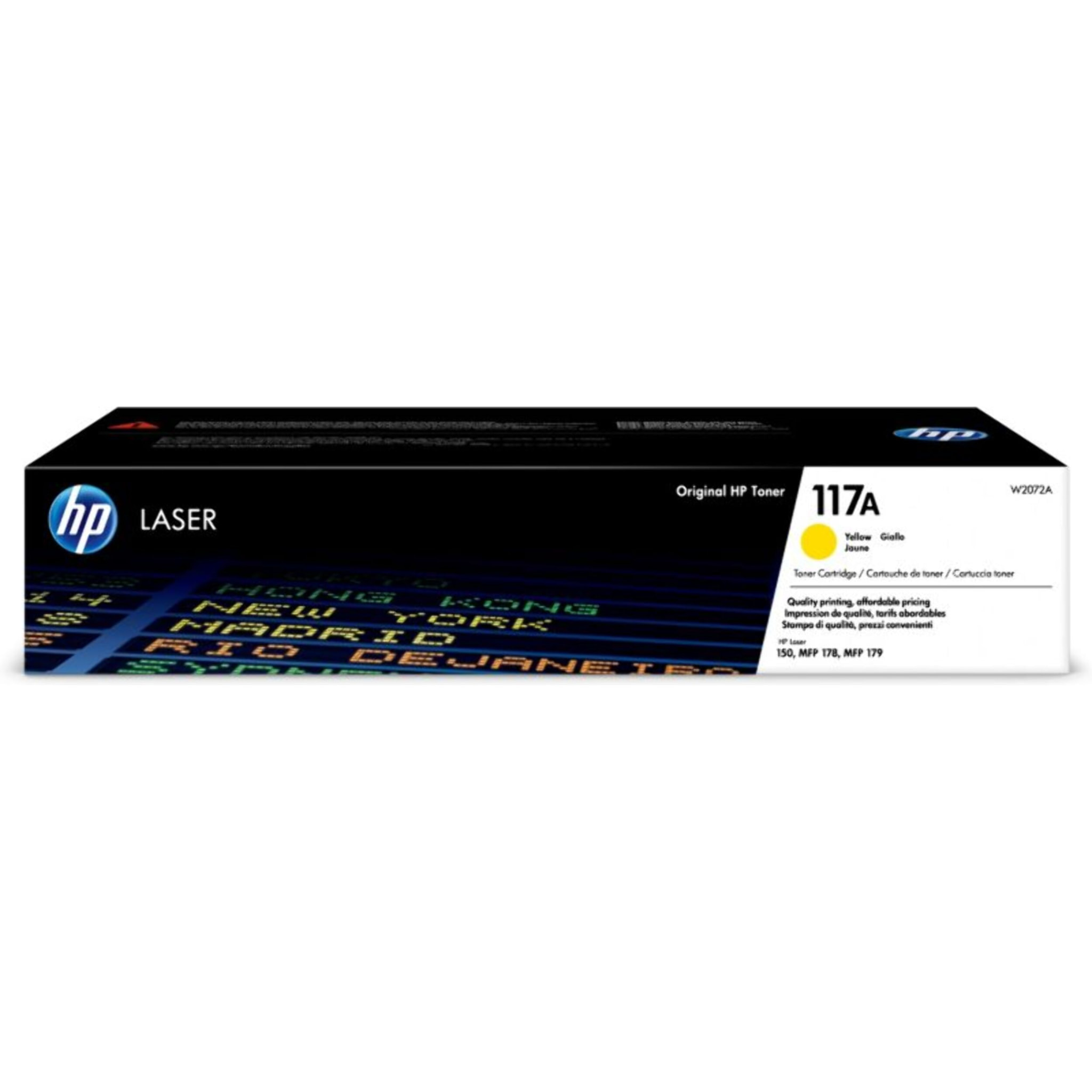 Toner HP 117 A Jaune