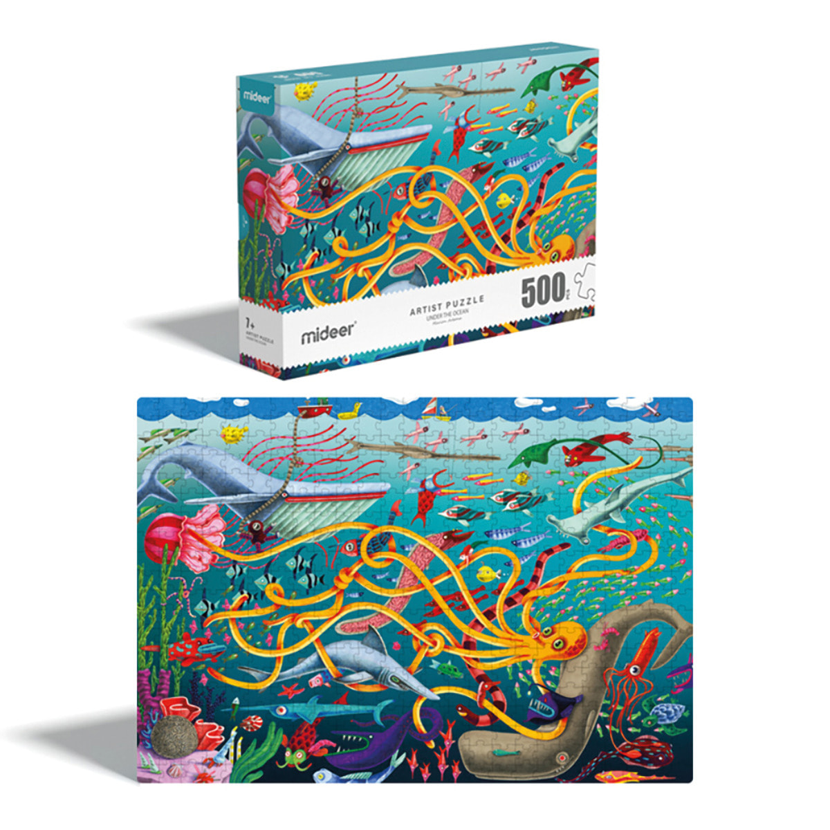 ARTIST PUZZLE - UNDER THE OCEAN 500P - PUZZLE