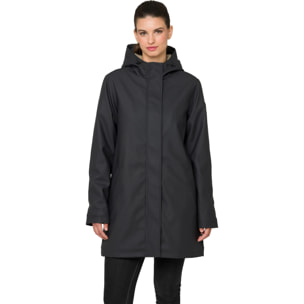 Parka YASMINE imbottito impermeabile grigio