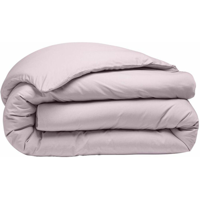 Housse de couette Percale de coton 80fils Rose