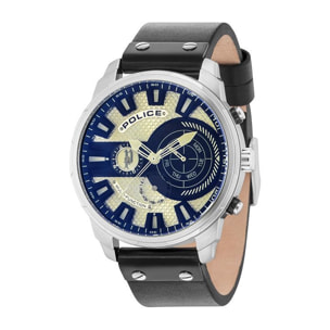 Reloj Police R1451285001 Hombre Analogico Cuarzo con Correa de Piel