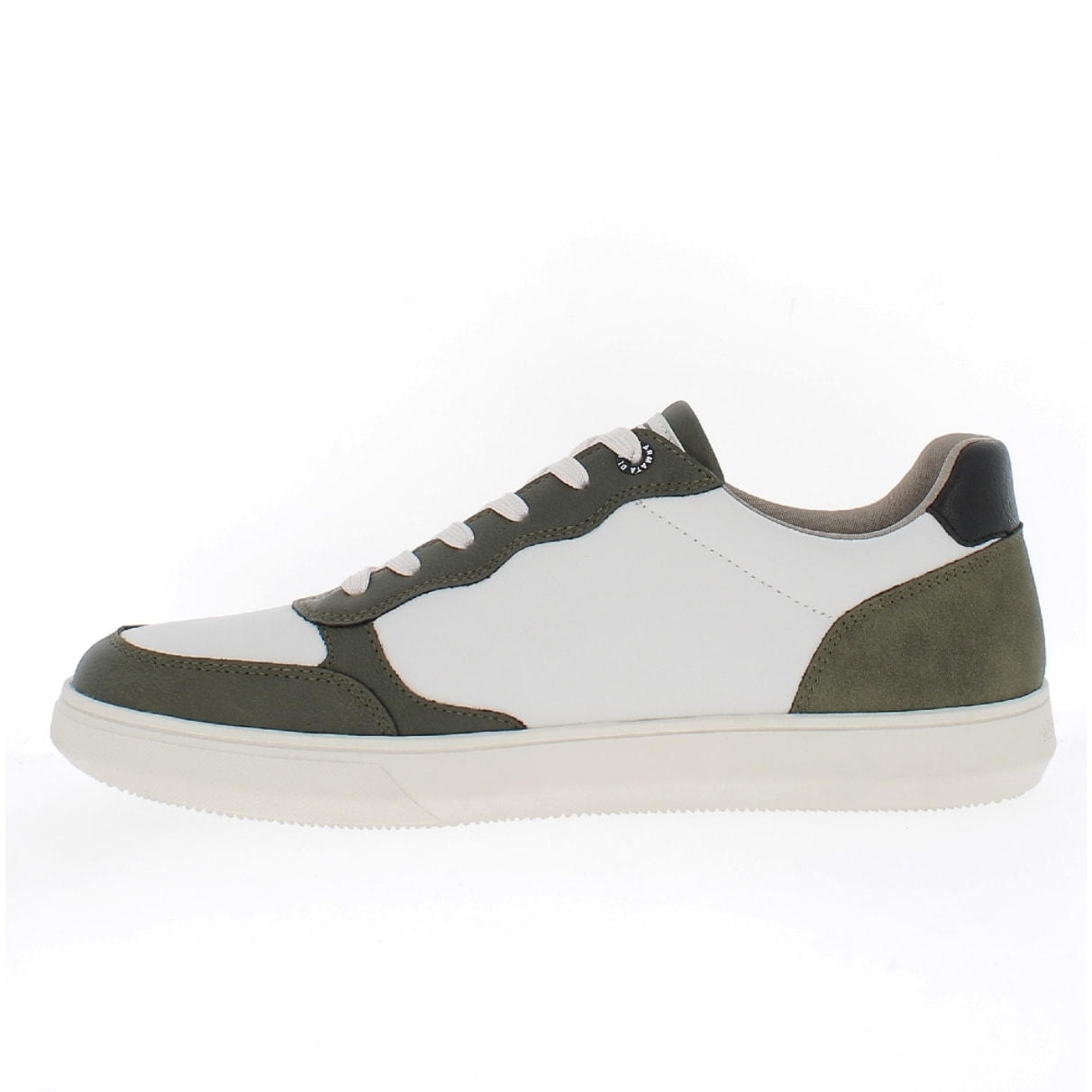 Armata di Mare Scarpe Uomo Court Sneakers Casual con Soletta Rimovibile in Memory Foam AMU W24M606 Military Off White