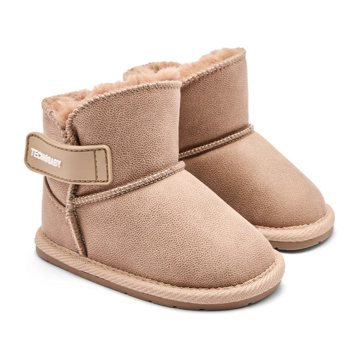 Stivaletti per bambini in stile australiano con fodera e design ecologico