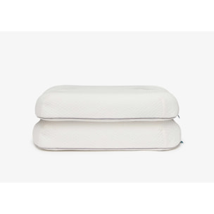 Almohada Beauty Sleep - Diseño Anti Edad y Arrugas - Apoyo Cervical Smart - Pack 2