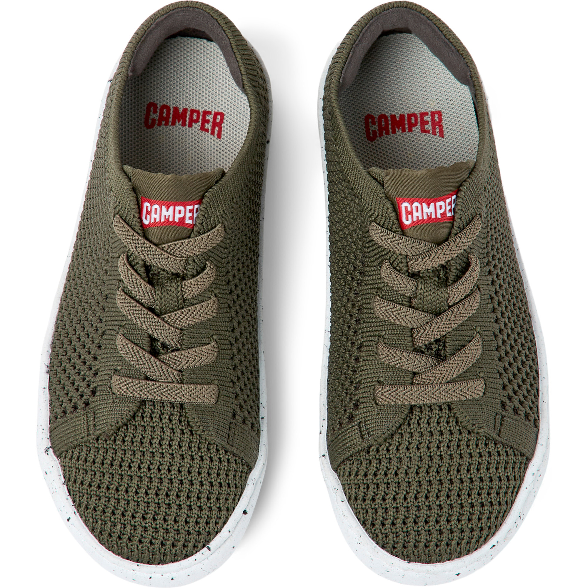 Zapatillas - CAMPER Peu Touring - Verde - Textil técnico (poliéster reciclado)