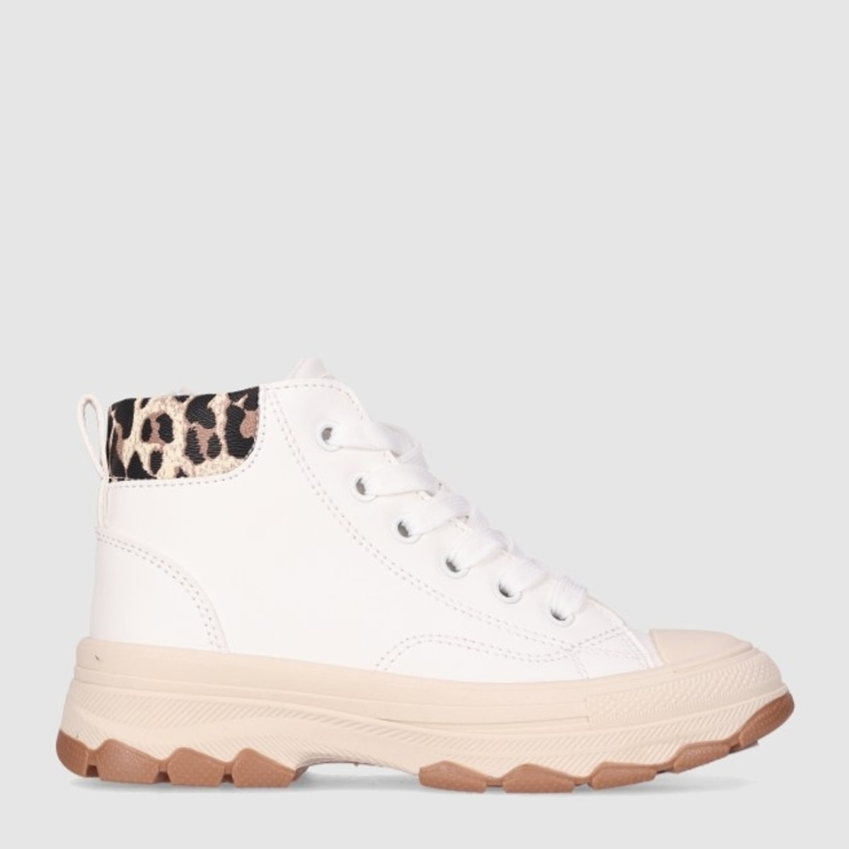 Deportivos - Blanco - Tacón: Bajo