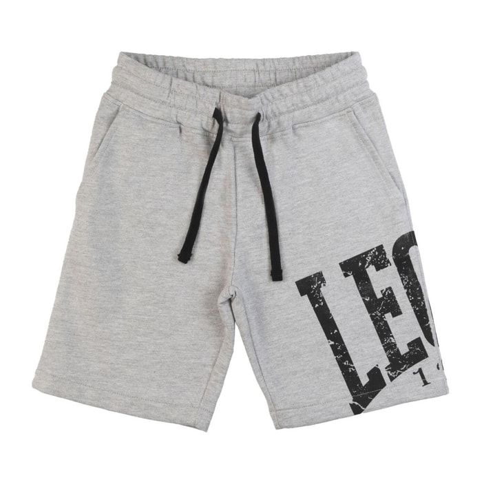 Pantaloncino da bambino in cotone non garzato Leone Boxing