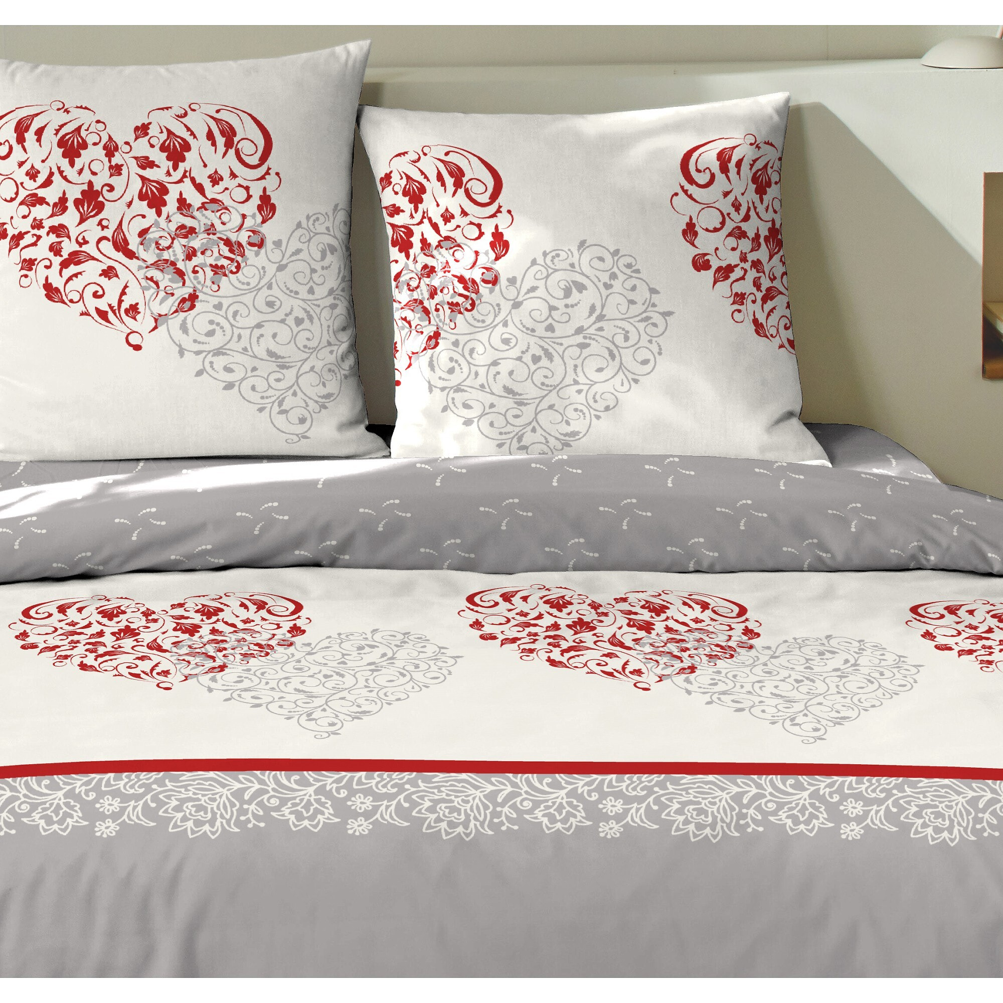 Parure housse de couette flanelle multicolore