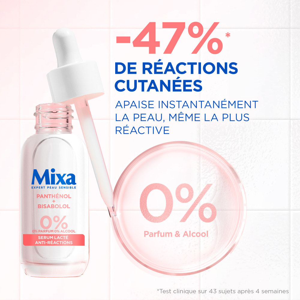 Mixa Anti-Réactions Sérum Lacté Apaisant - 30ml