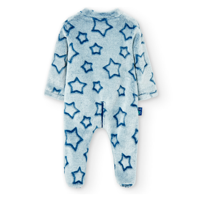 Pelele punto fantasía estrellas de bebé