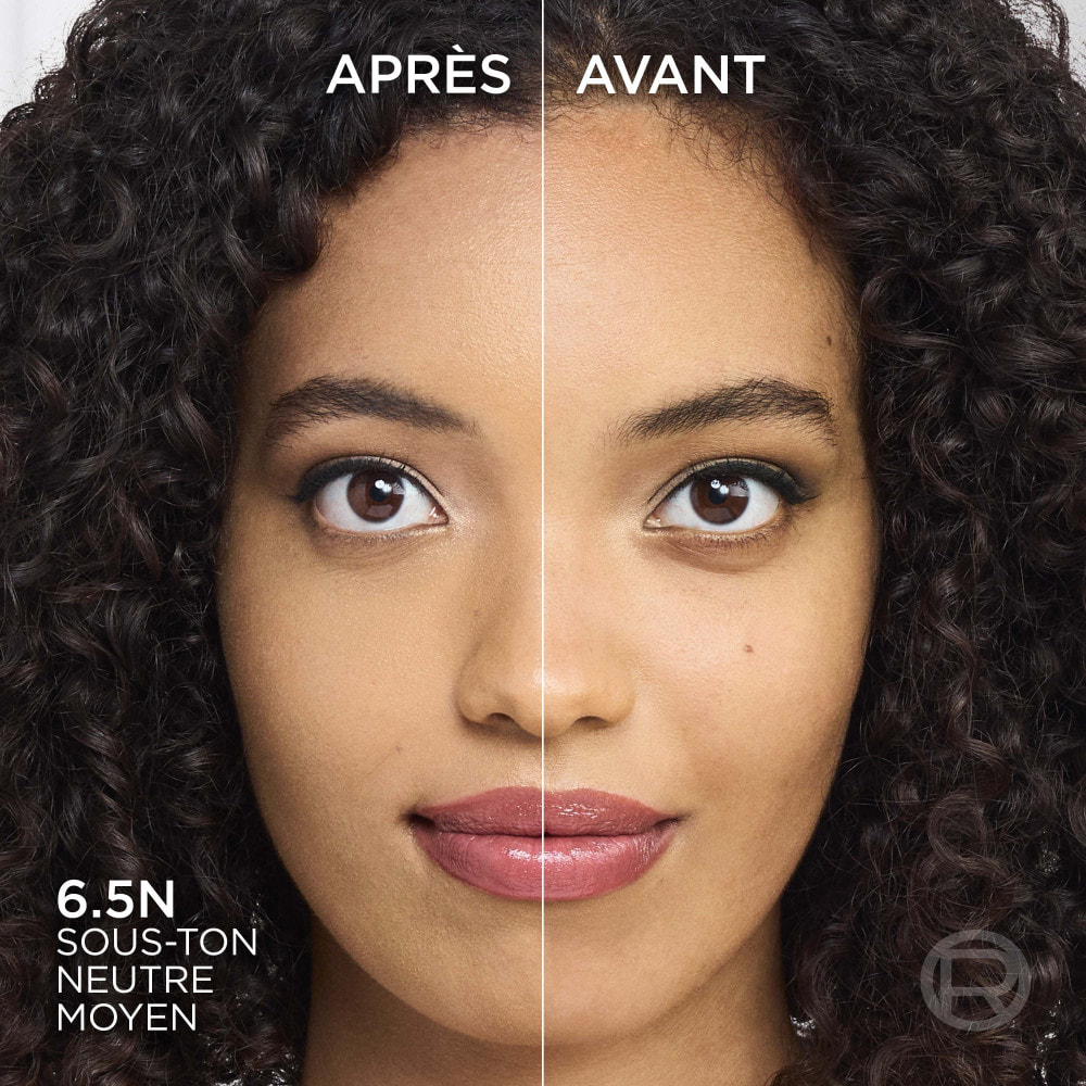 L'Oréal Paris Accord Parfait Fond de Teint Fluide 6.5 N Désert 30ml