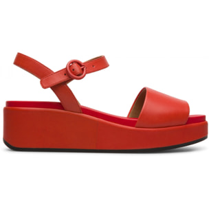 CAMPER Misia - Sandalias Mujer Rojo