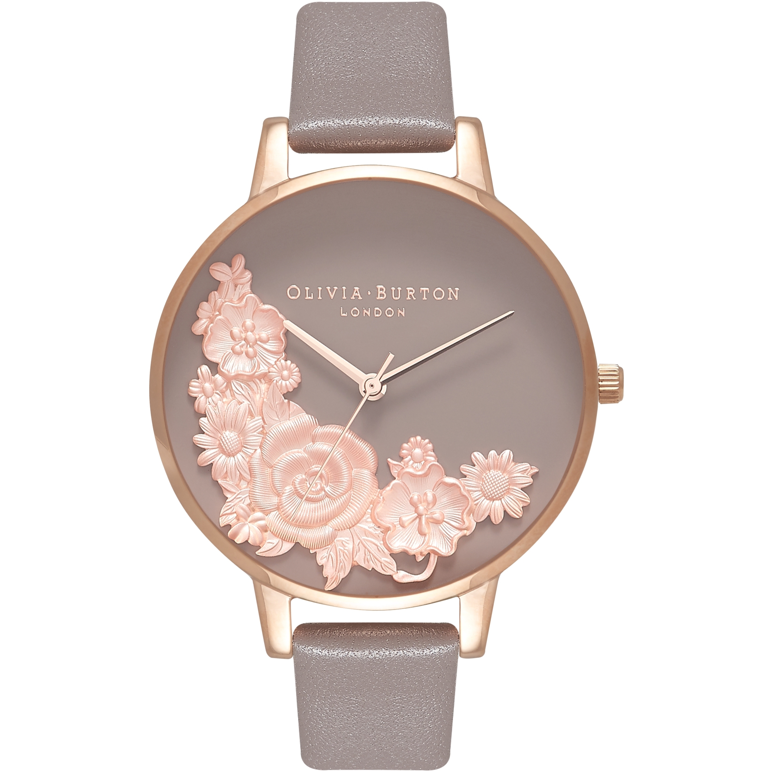 Reloj Olivia Burton OB16FS99 Mujer Analogico Cuarzo con Correa de Piel