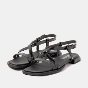 Sandalias 2001 NAPPA SHINNY BLACK / BERGAMO color Black