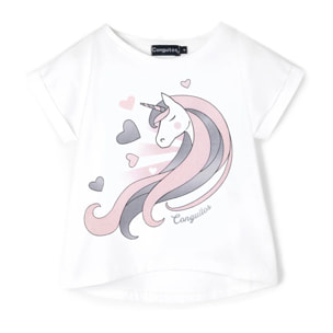 Conguitos - T-shirt a maniche corte casual stampata