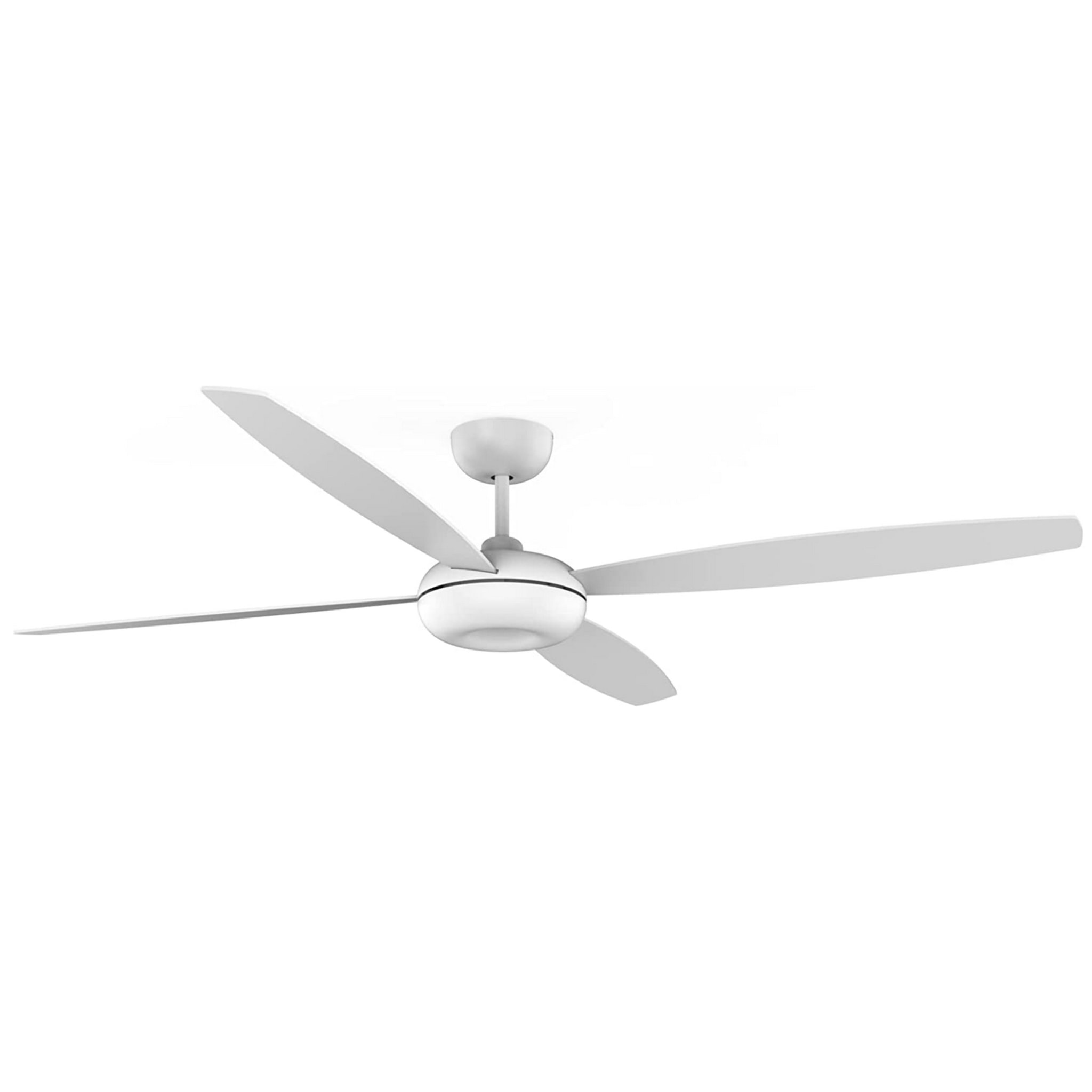Forlight Ventilador Kudari Blanco Madera clara Blanco