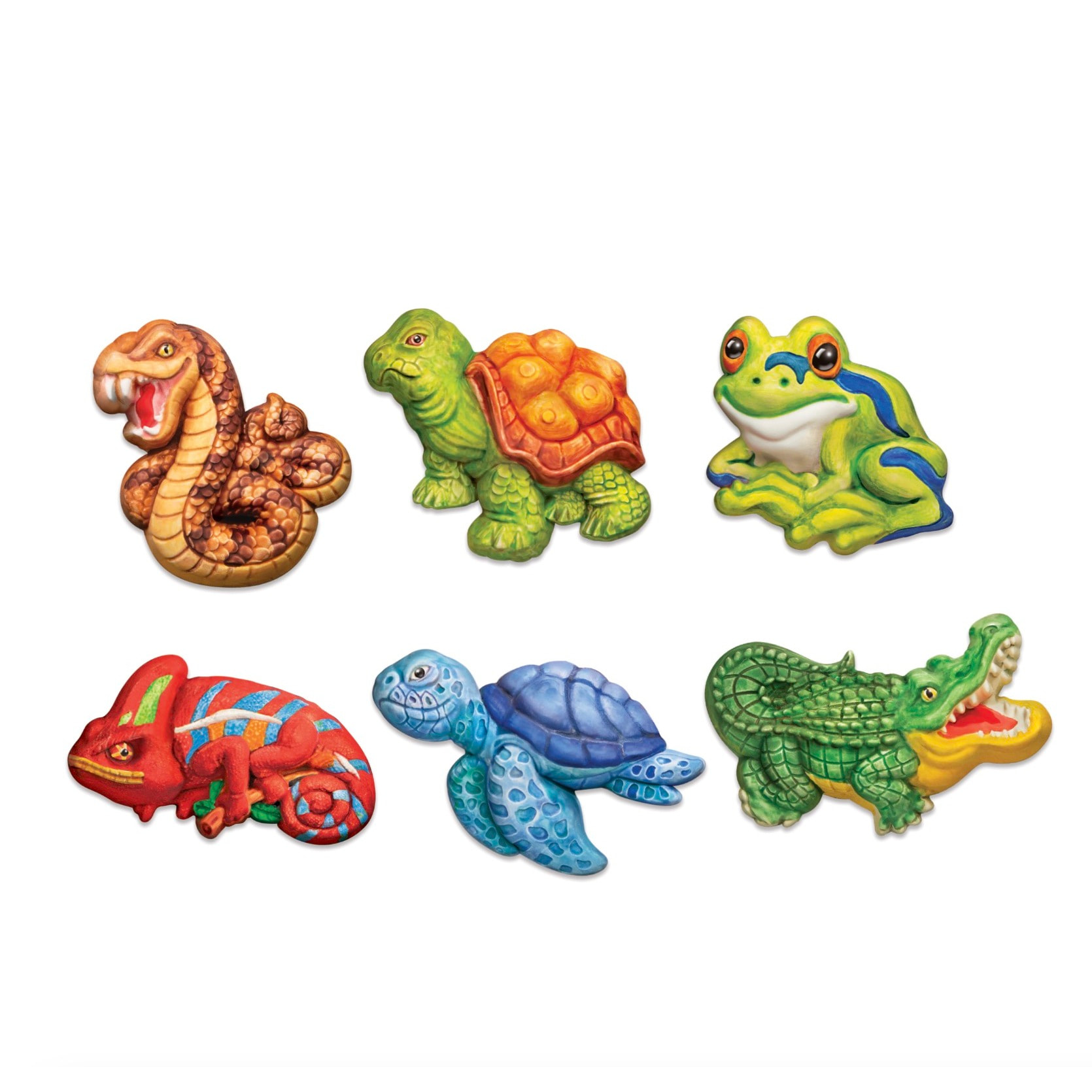 Modella & Dipingi Rettili e Anfibi