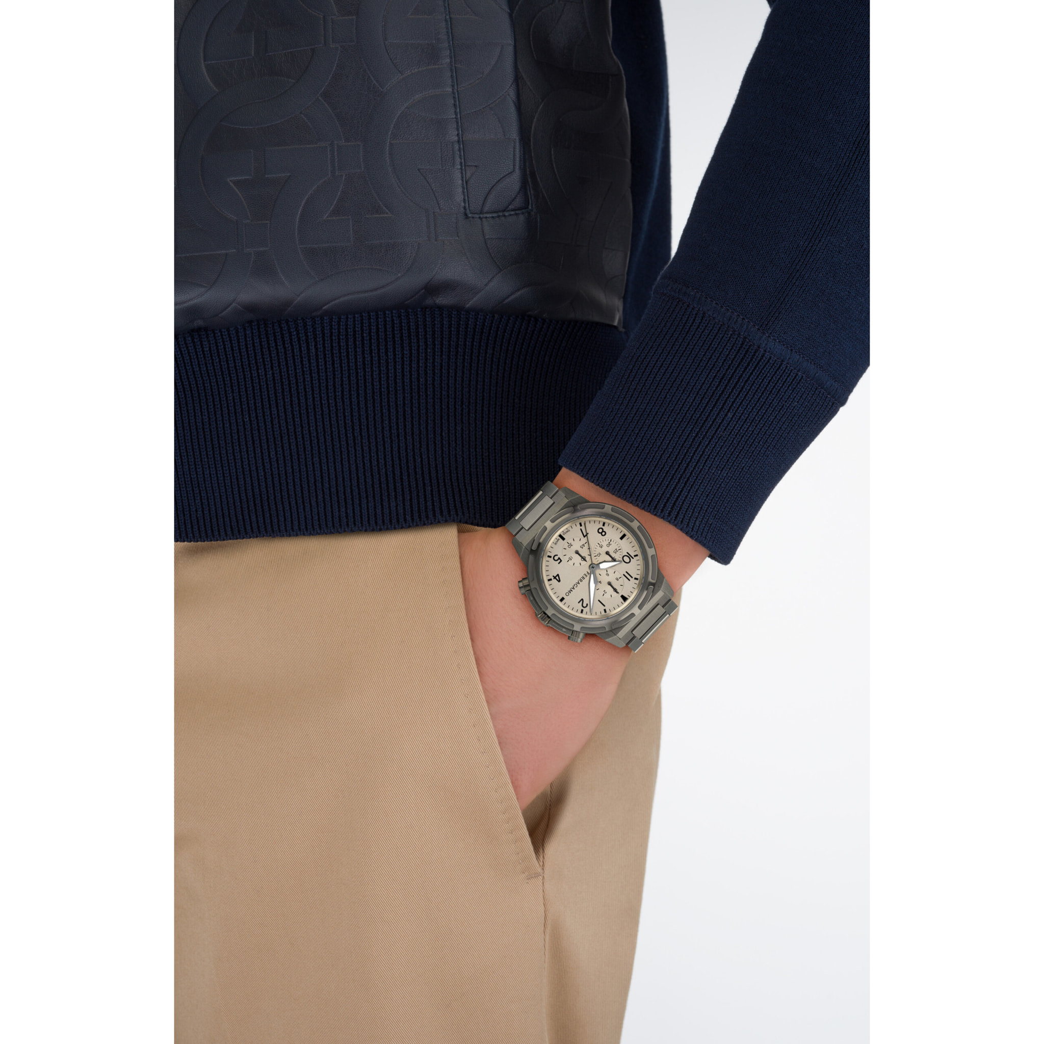 Ferragamo Orologio Cronografo Al Quarzo Rt-Ferragamo Nima Chrono