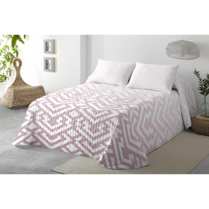 COLCHA SUAVE REVERSIBLE DN TRIANA VINO