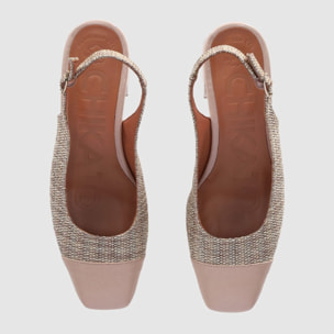 Zapatos de Tejido - Multicolor - Tacón: 3 cm