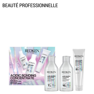 Acidic Bonding Concentrate - Coffret Shampoing 300ml + Après-Shampoing 300ml + Soin sans Rinçage 150ml