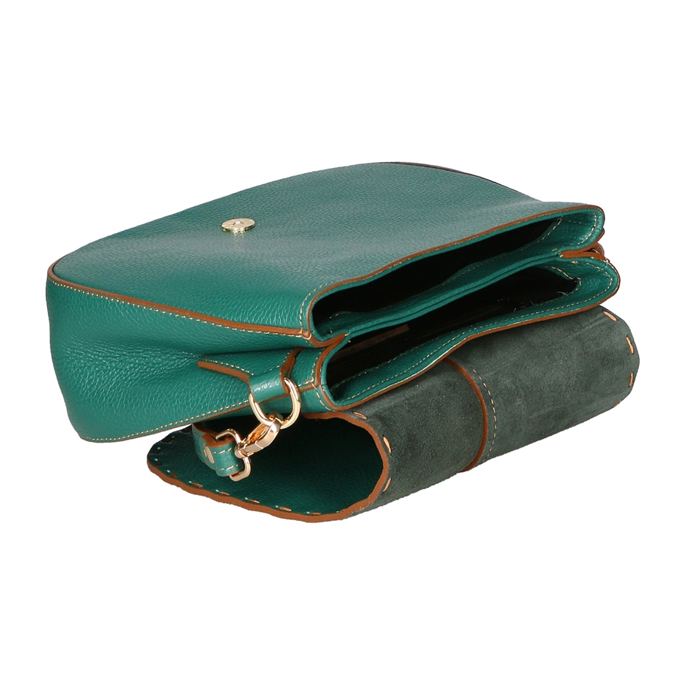 Borsa a spalla da Donna Winona in Vera Pelle Made in Italy 26x20x13 cm