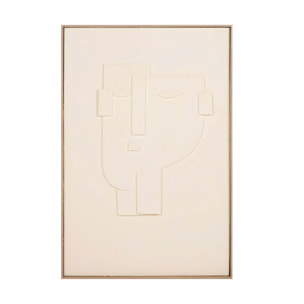 Cuadro Abstracto Con Relieve 80x4x120 Cm