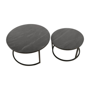 Tables basses gigognes en céramique - ODESSA 2