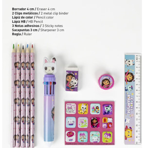 Conjunto Papelería Escolar Eva Casa De Gabby 22.0 X 14.0 X 0.5 Cm